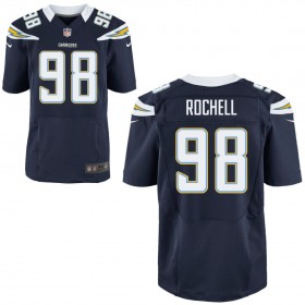Men's Los Angeles Chargers Nike Navy Elite Jersey ROCHELL#98