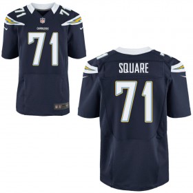 Men's Los Angeles Chargers Nike Navy Elite Jersey SQUARE#71