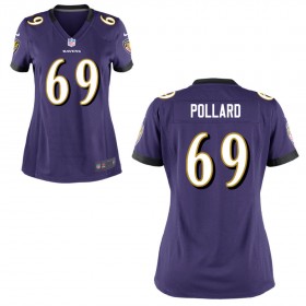 Women's Baltimore Ravens Nike Purple Game Jersey POLLARD#69
