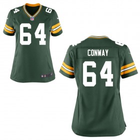 Women's Green Bay Packers Nike Green Game Jersey CONWAY#64