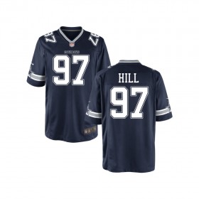 Youth Dallas Cowboys Nike Navy Game Jersey HILL#97