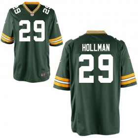Youth Green Bay Packers Nike Green Game Jersey HOLLMAN#29