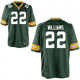 Youth Green Bay Packers Nike Green Game Jersey WILLIAMS#22