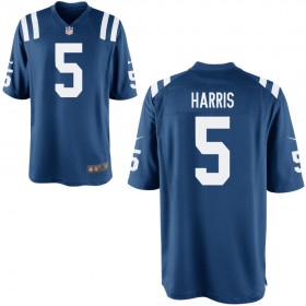 Youth Indianapolis Colts Nike Royal Game Jersey HARRIS#5