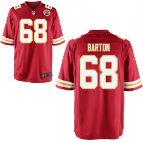 Youth Kansas City Chiefs Nike Red Game Jersey BARTON#68