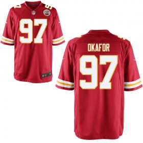 Youth Kansas City Chiefs Nike Red Game Jersey OKAFOR#97