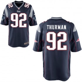 Nike Youth New England Patriots Team Color Game Jersey THURMAN#92