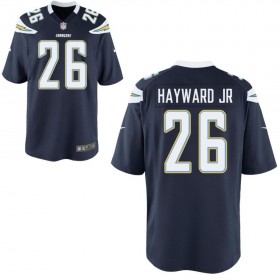 Youth Los Angeles Chargers Nike Navy Game Jersey HAYWARD JR#26