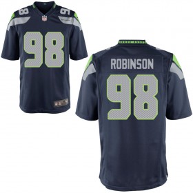 Youth Seattle Seahawks Nike College Navy Game Jersey ROBINSON#98