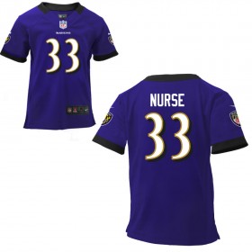 Nike Baltimore Ravens Infant Game Team Color Jersey NURSE#33