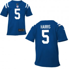 Infant Indianapolis Colts Nike Royal Game Team Color Jersey HARRIS#5