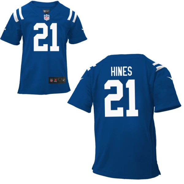 Infant Indianapolis Colts Nike Royal Game Team Color Jersey HINES#21