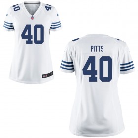 Women's Indianapolis Colts Nike White Game Jersey PITTS#40