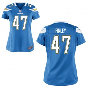 Women's Los Angeles Chargers Nike Light Blue Game Jersey FINLEY#47