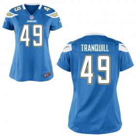 Women's Los Angeles Chargers Nike Light Blue Game Jersey TRANQUILL#49