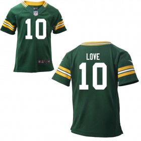Nike Toddler Green Bay Packers Team Color Game Jersey LOVE#10