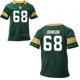 Nike Green Bay Packers Preschool Team Color Game Jersey JOHNSON#68