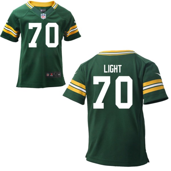 Nike Green Bay Packers Preschool Team Color Game Jersey LIGHT#70