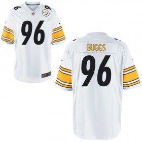 Nike Men's Pittsburgh Steelers Game White Jersey BUGGS#96