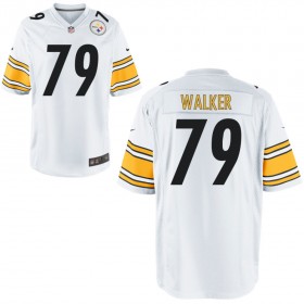 Nike Men's Pittsburgh Steelers Game White Jersey WALKER#79