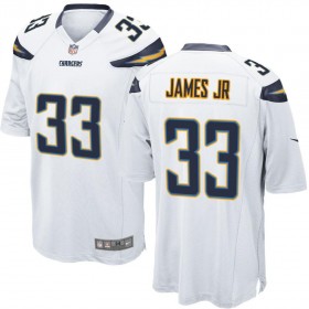 Nike Men's Los Angeles Chargers Game White Jersey JAMES JR#33