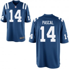 Men's Indianapolis Colts Nike Royal Game Jersey PASCAL#14