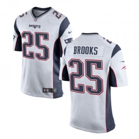 Nike Men's New England Patriots Game Away Jersey BROOKS#25