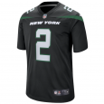 Men's New York Jets Zach Wilson Nike Black 2021 NFL Draft First Round Pick Game Jersey